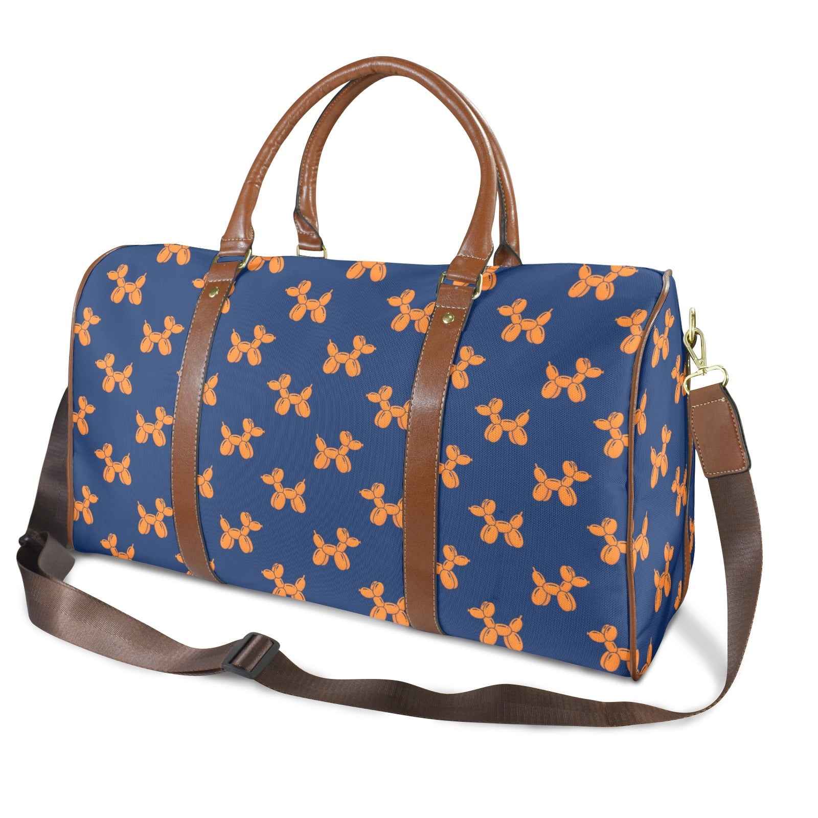 Balloon Dogs Large Travel Bag