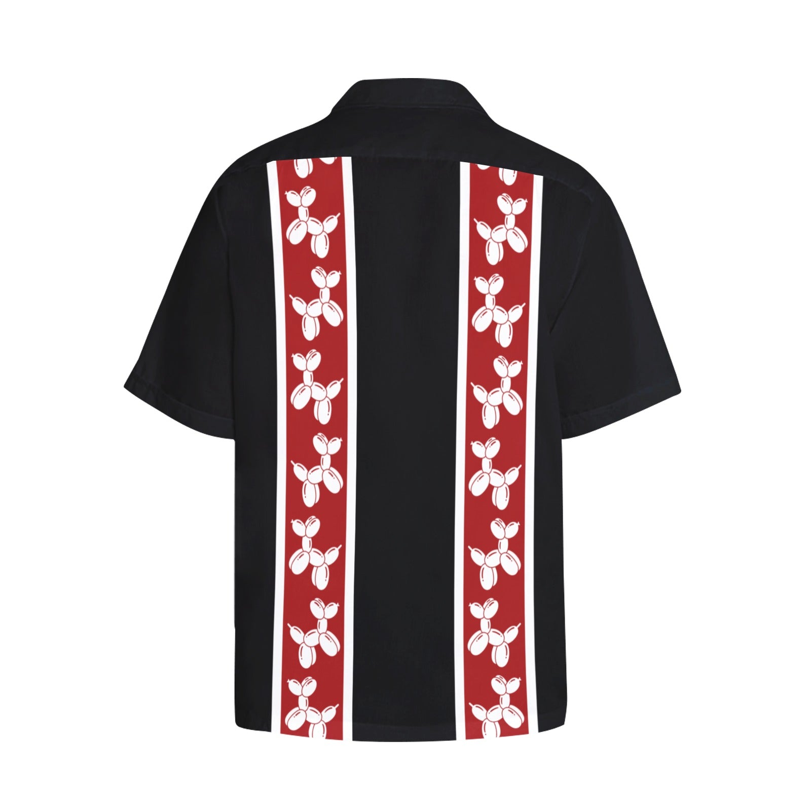 Balloon Dogs Men's Hawaiian Shirt with Chest Pocket