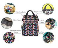 Rainbow Balloon Dogs Jam Backpack