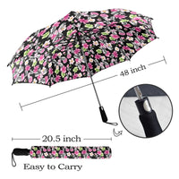 Petal Pop Semi-Automatic Foldable Umbrella