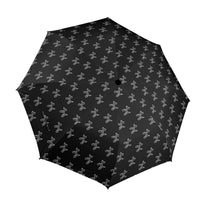Classy Balloon Dogs Semi-Automatic Foldable Umbrella