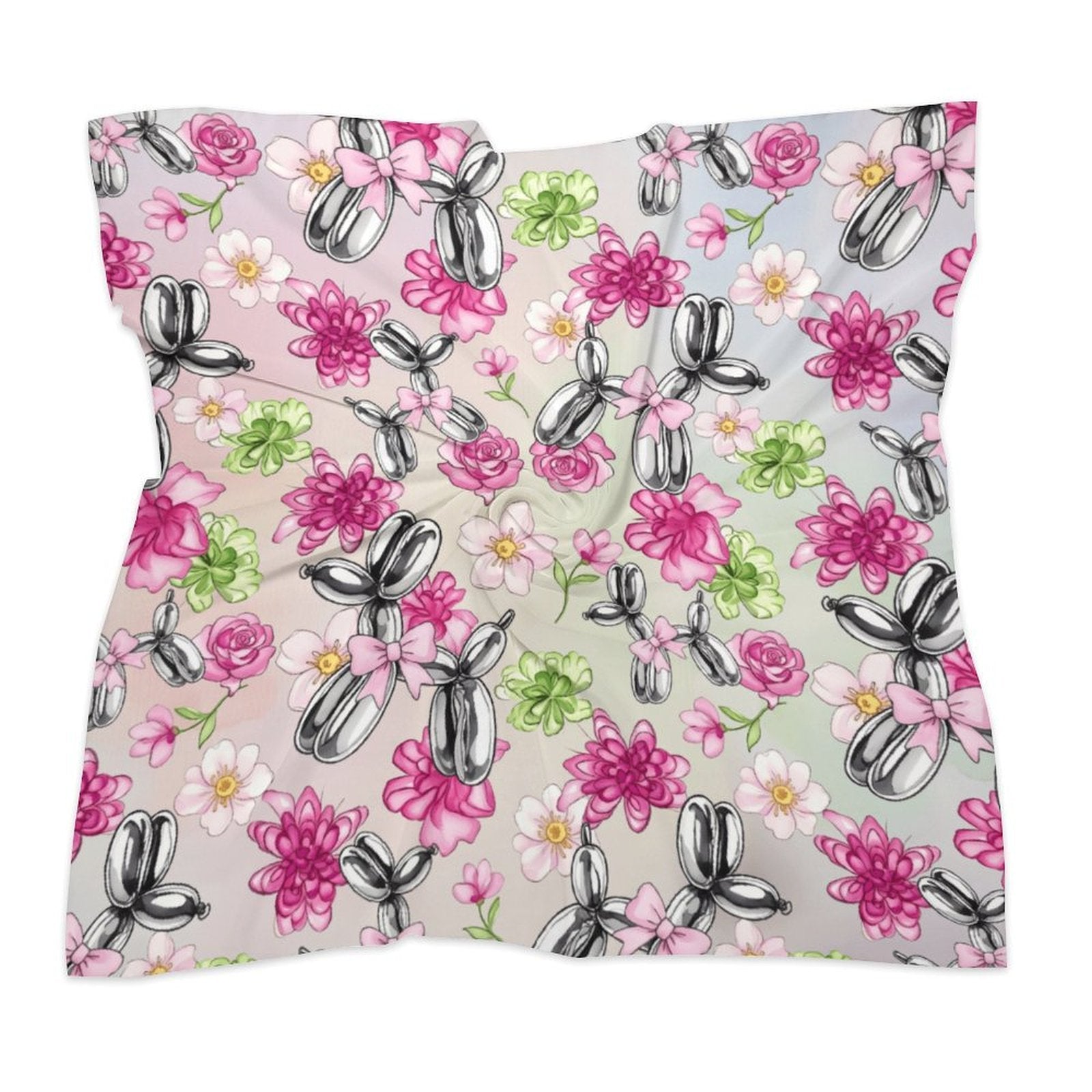 Petal Pop Silky Scarf