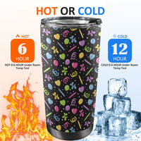 Twisterhood 20oz Stainless Steel Tumbler with Lid