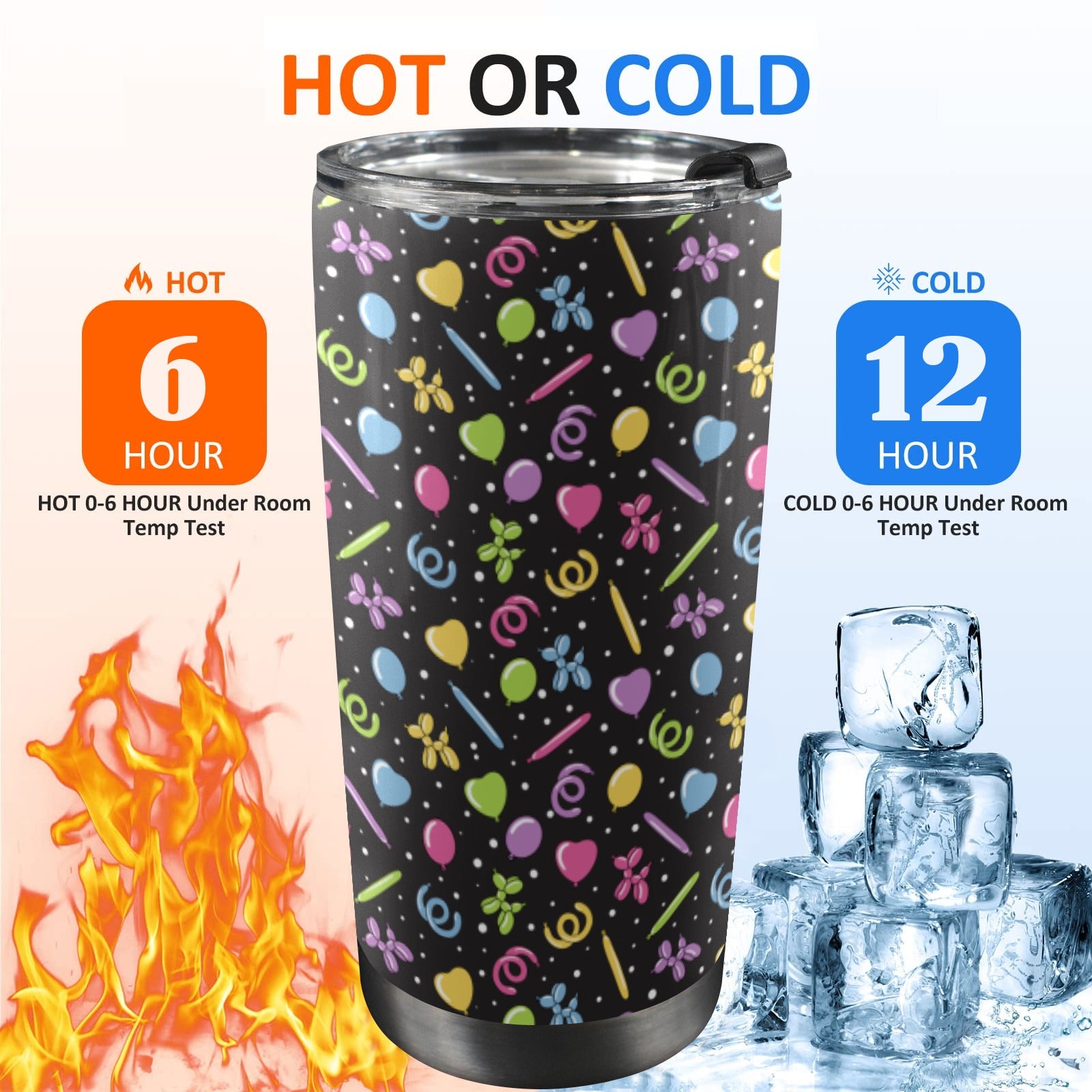 Twisterhood 20oz Stainless Steel Tumbler with Lid