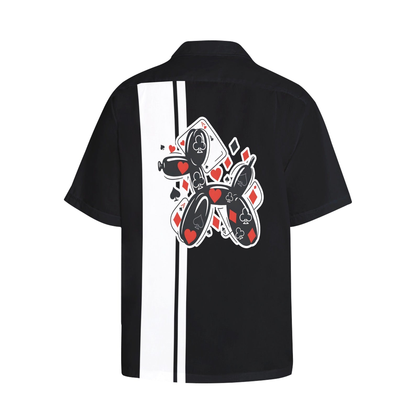 Balloon Magic Men's Hawaiian Shirt with Chest Pocket
