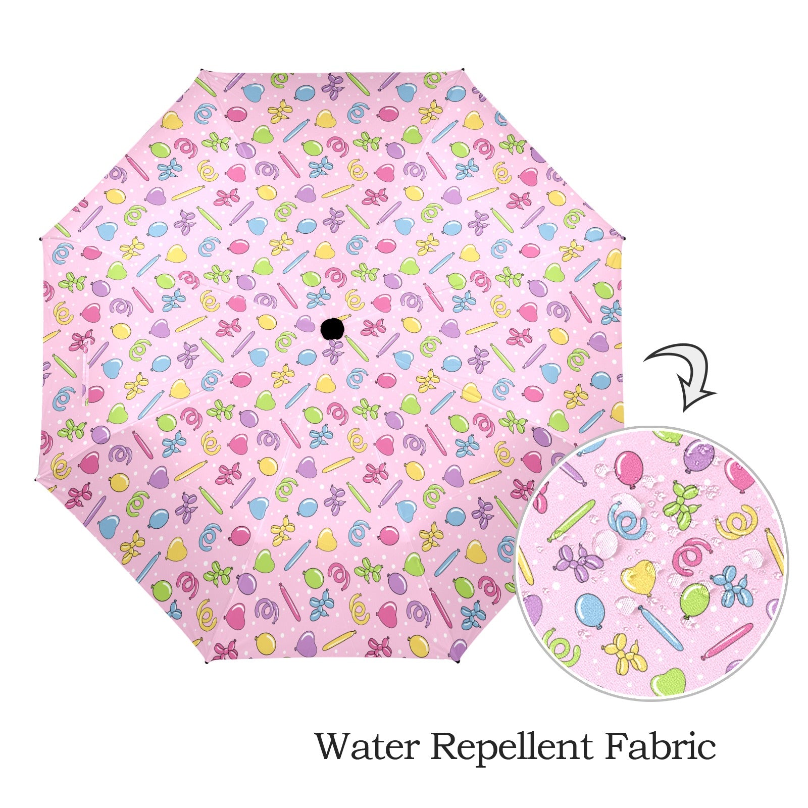 Twisterhood Semi-Automatic Foldable Umbrella