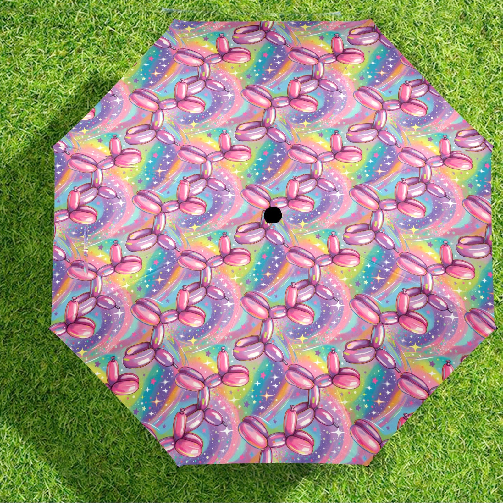 Aurora Pop Semi-Automatic Foldable Umbrella