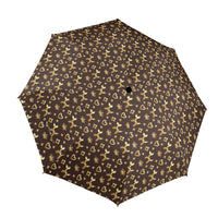 Decadent Dogs Semi-Automatic Foldable Umbrella