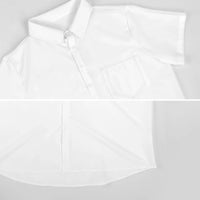 Decadent Dogs Men's Short Sleeve Button-Up Shirt with Chest Pocket