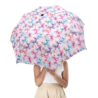Perfectly Princess Semi-Automatic Foldable Umbrella
