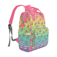 Retro Rainbow Jam Backpack