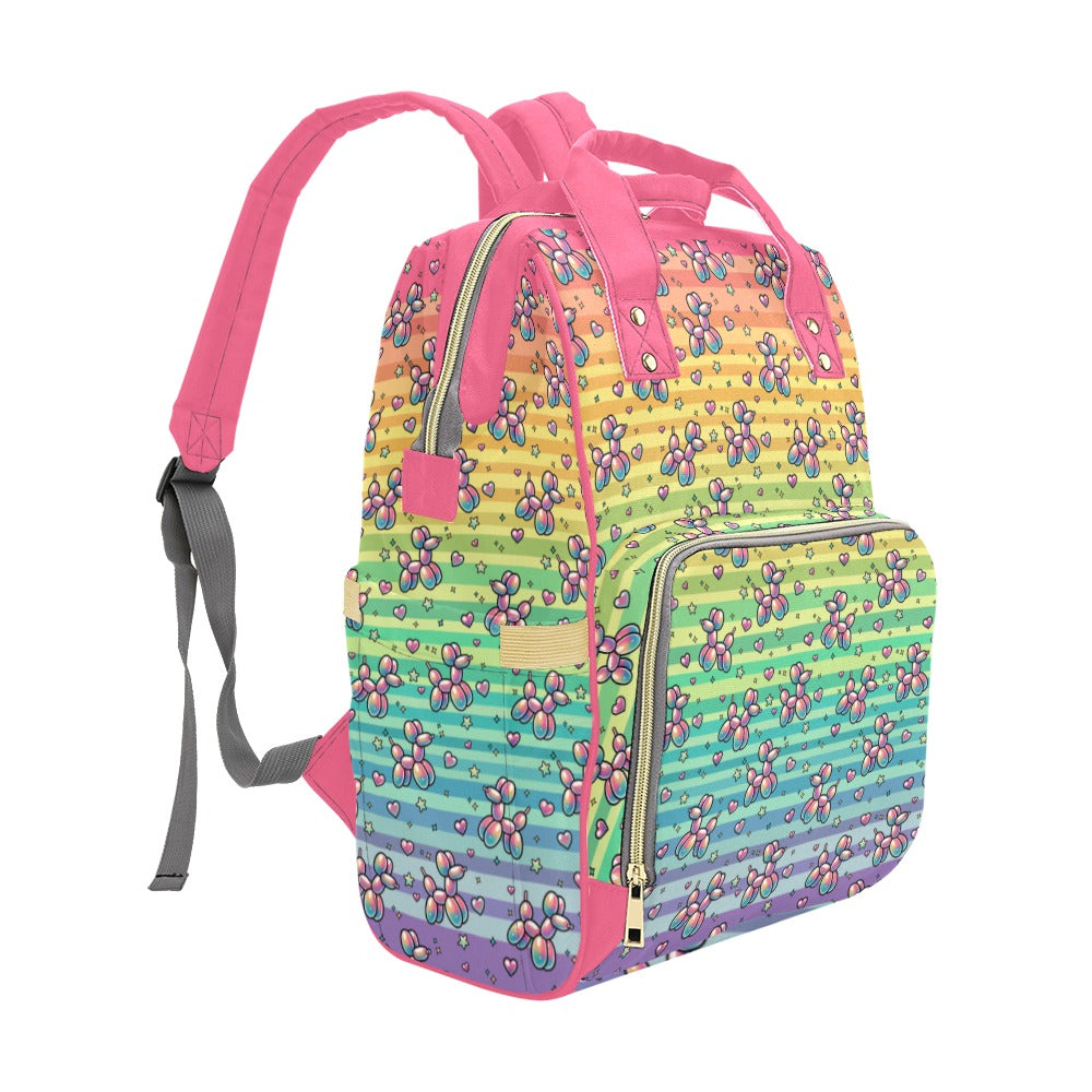 Retro Rainbow Jam Backpack