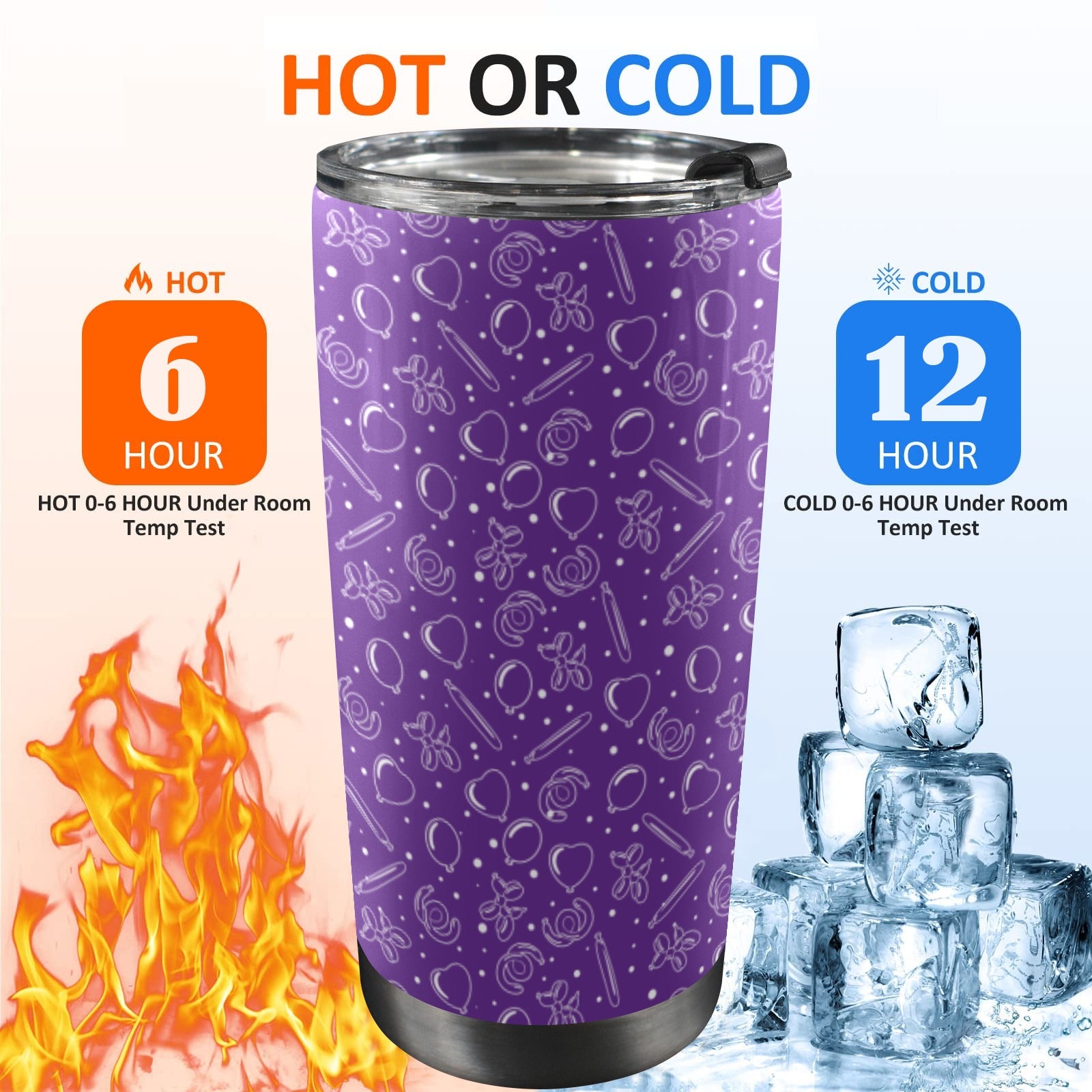 Twisterhood 20oz Stainless Steel Tumbler with Lid