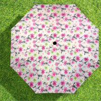 Petal Pop Semi-Automatic Foldable Umbrella