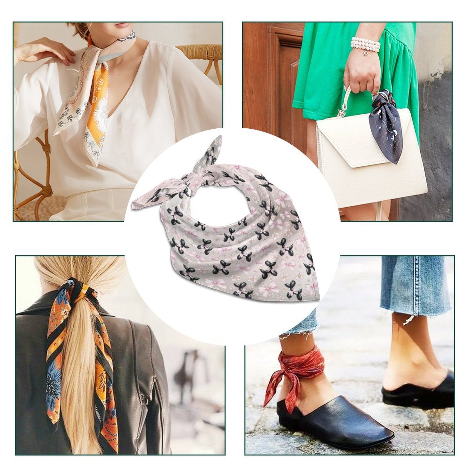 Bow Wow Silky Scarf