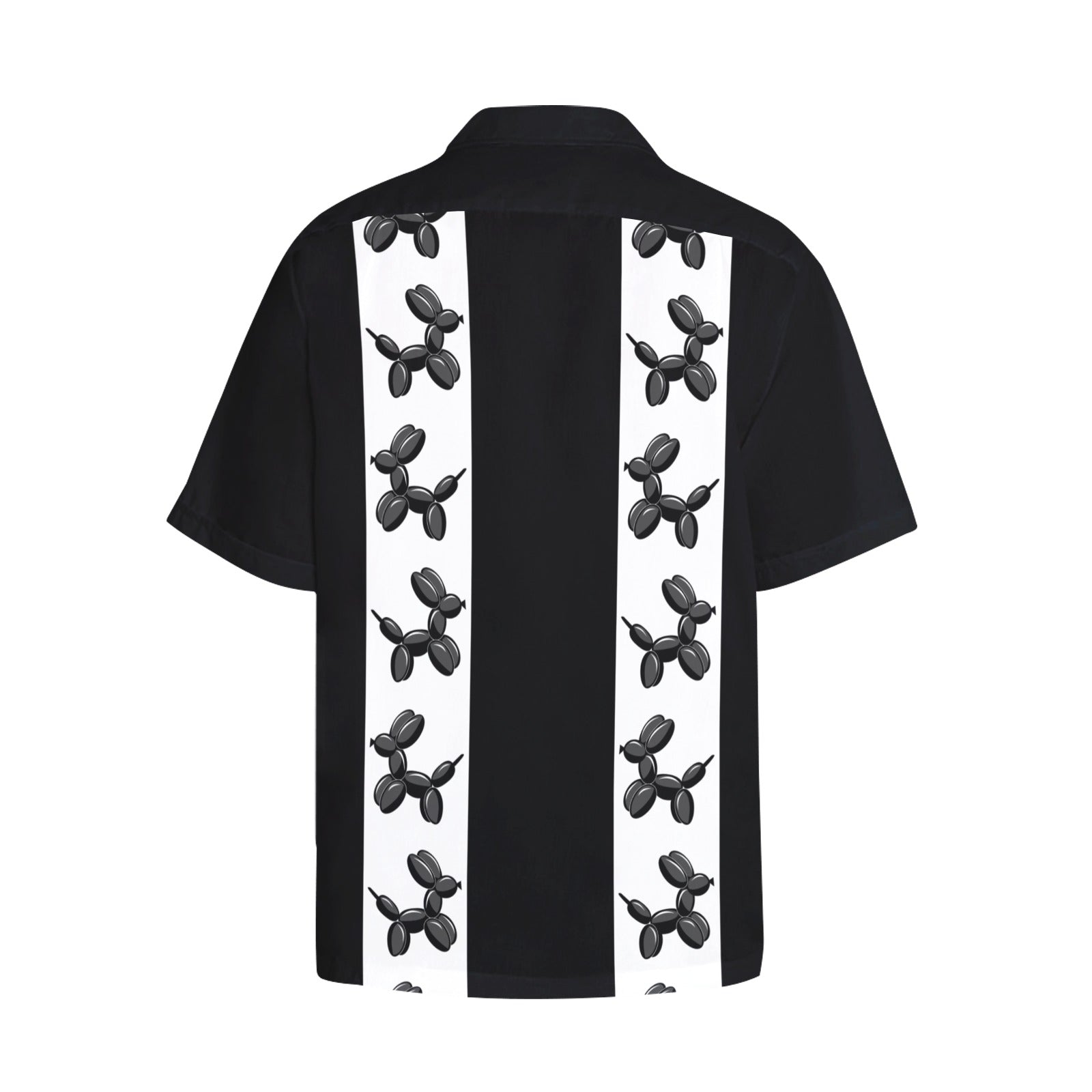 Balloon Dogs Men's Hawaiian Shirt with Chest Pocket